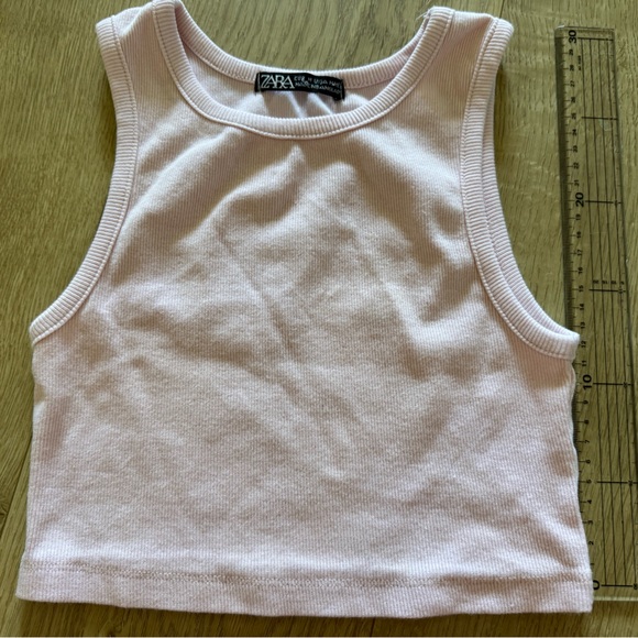 Zara ribbed crop top - Picture 4 of 7
